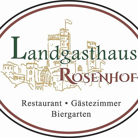 Landgasthaus Rosenhof Trechtingshausen Exteriör bild