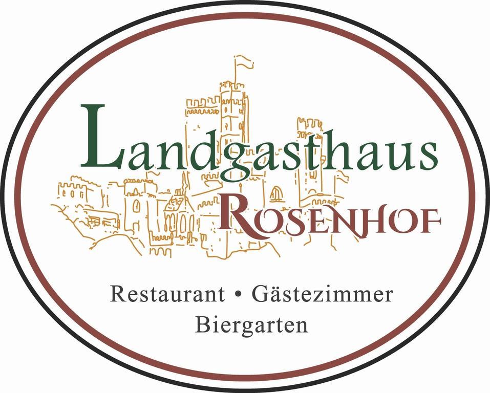 Landgasthaus Rosenhof Trechtingshausen Exteriör bild